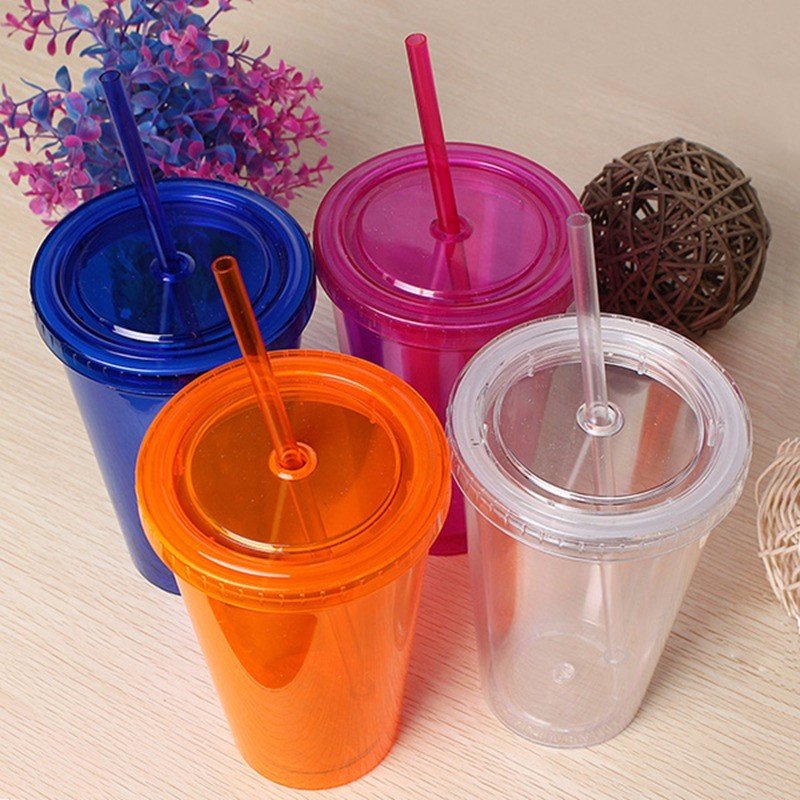 Double wall plastic cup 1